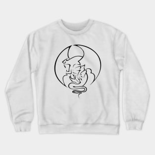 Tribal Demon Crewneck Sweatshirt